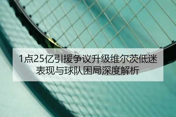 1点25亿引援争议升级维尔茨低迷表现与球队困局深度解析